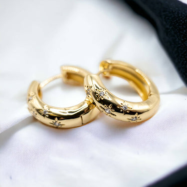 Celeste hoops