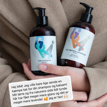 SHAMPOO + BALSAM